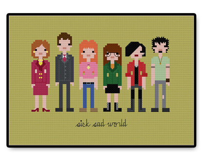 Daria - PDF Cross Stitch Pattern