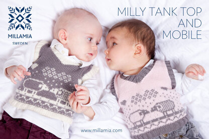 Milly Tank Top and Mobile in MillaMia Naturally Soft Merino