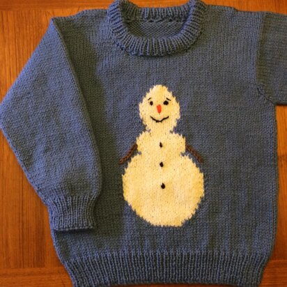 Snowman Pullover