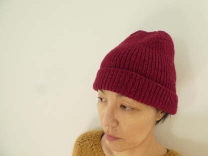 Simple Ribbed Hat