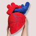 Soft toy Anatomical Heart