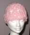 Pink Vintage Look Flower Hat