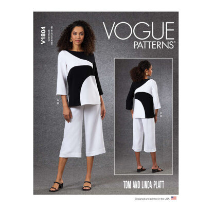 Vogue Misses' Tunic & Pants V1804 - Sewing Pattern