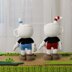 Cuphead and Mugman amigurumi pattern (big version)