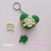 Heart lucky charms St Patricks day crochet pattern, St Patricks Day decor, amigurumi green hearLeprechaun good luck keychain mini clover