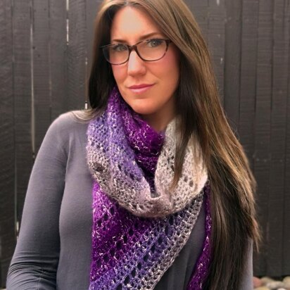 Amethyst Shawl