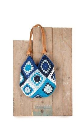 Granny Square Bag in Hoooked Eco Barbante - Downloadable PDF