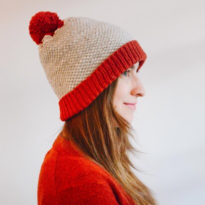 Rice Bowl Hat - knitting pattern
