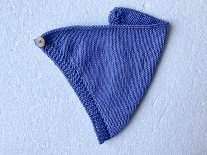 Knitting pattern: baby bandana 0 - 12 months, baby scarf, baby scarve