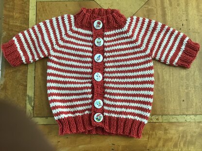 Little Coffee Bean baby cardigan