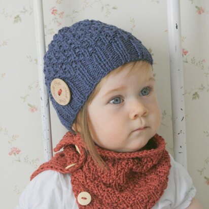 Cowl and hat set Eti