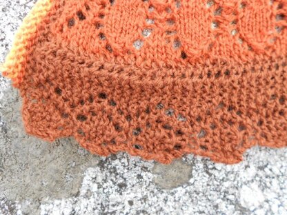 Pumpkin Pie (Pi) Shawl