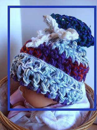 Unisex Chunky Hat by SweetPotatoPatterns