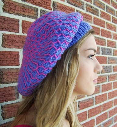 Pink Ripples Hat