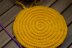 Knit stitch flat circle