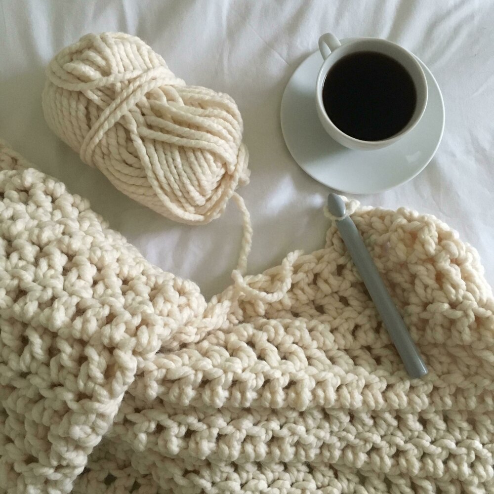 Crochet patterns chunky online yarn