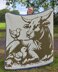 Barnyard Buddies | Cow Chick Mosaic Blanket