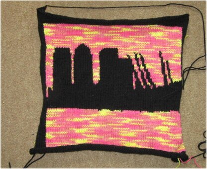 Canary Wharf Cushion