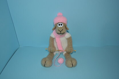 Lila Lamb-Bert The Knitting Sheep