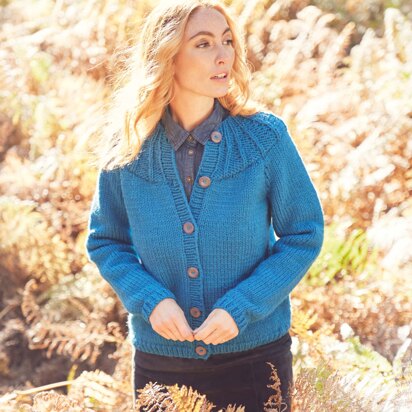 Cardigan in Hayfield Bonus Chunky - 8295 - Downloadable PDF