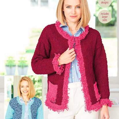 Jackets in Stylecraft Pearls - 9776 - Downloadable PDF