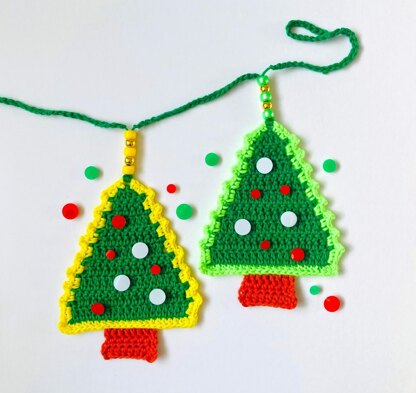 Christmas tree garland by HueLaVive