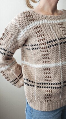 Posh Plaid Pullover