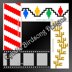 4-Pack of Overlay Mosaic BORDERS