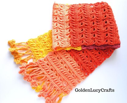 Sunset Flame Scarf