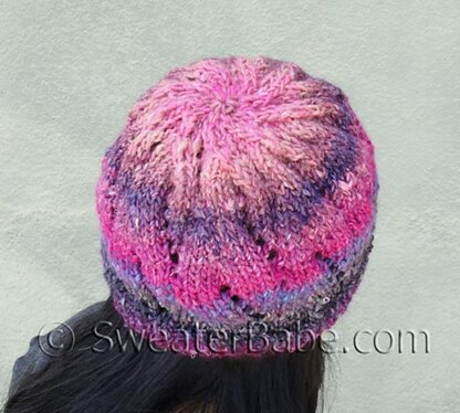 #116 One-Ball Curvy Lace Hat