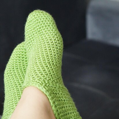Crochet slippers pattern