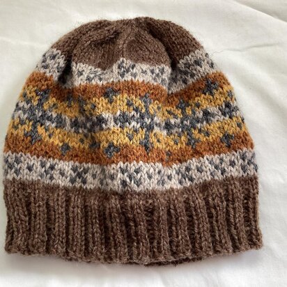 The Dark Star Beanie Hat - knitting pattern