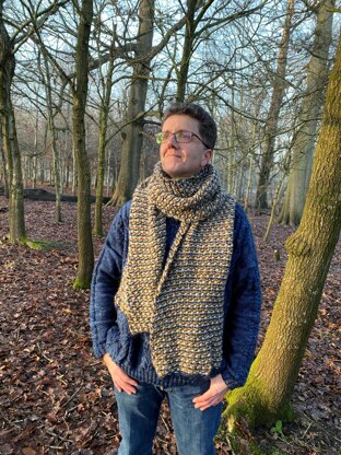 The Graham Tweed Scarf