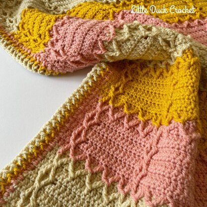 Autumn Trellis Blanket