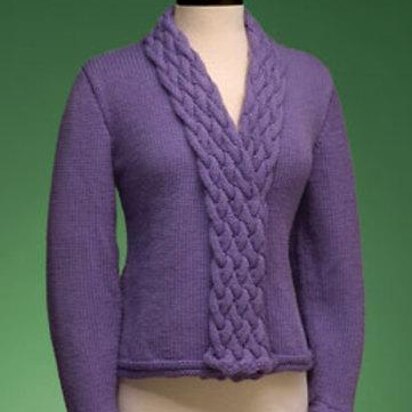 Cable Collar Cardigan #163