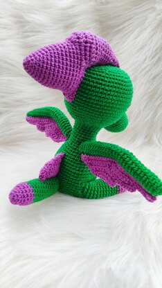 Pterodactyl Dinosaur Crochet Pattern PDF Guide