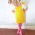 The Lemon Drop Pinafore Dress