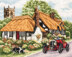 Anchor Village of Welford Cross Stitch Kit - 31cm x 25cm