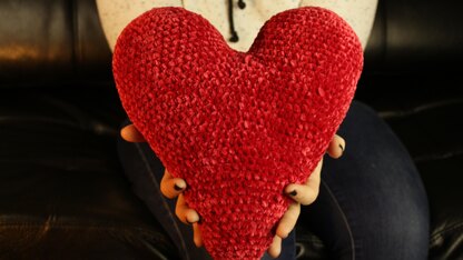 Velvet Heart Pillow