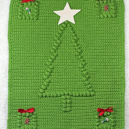 Christmas Tree Blanket Block