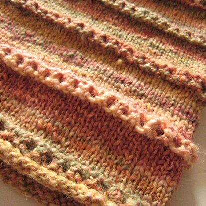 Beginner's Warm Cowl - knitting pattern