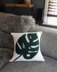 038 - Tropical leaf pillow cover