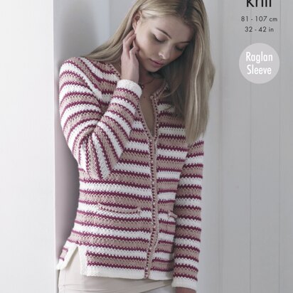 Cardigans in King Cole DK - 4832 - Downloadable PDF