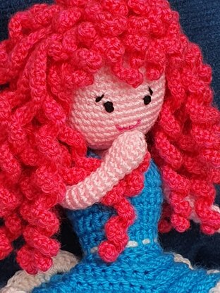 Ruby crochet dolly