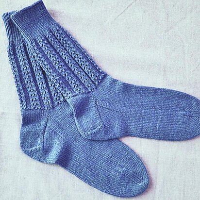 Panorama Sock - knitting pattern