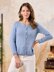 Marseille Top-Down Cardigan in West Yorkshire Spinners Solstice 4ply - Downloadable PDF