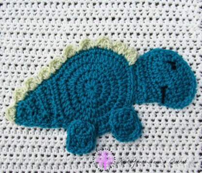 Stegosaurus Applique