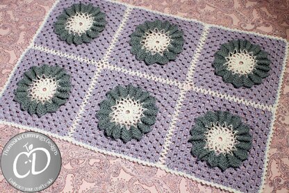 Baby Blanket featuring Springtime Daisy Flower