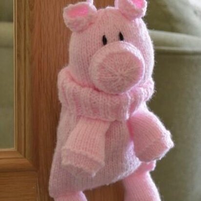 Piggy Baggles Gift Bag - knitting pattern