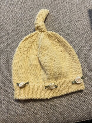 Babys hat in Sirdar snuggly merino